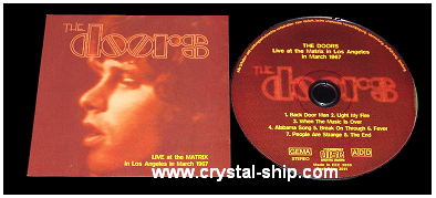 Live At The Matrix In Los Angeles In March 1967