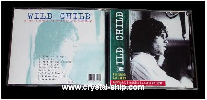 Wild Child : Bacchanal, San Diego, CA, March 28 1991