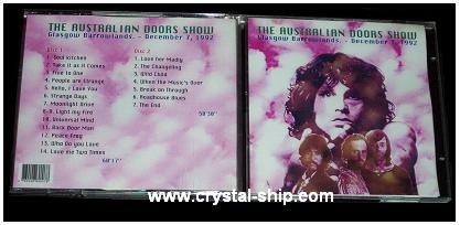 The Australian Doors Show : Glasgow Barrolands - December 7 1992