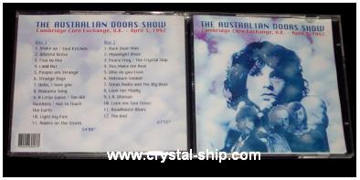 The Australian Doors Show : Cambridge Corn Exchange, U.-K. - April 3 1992