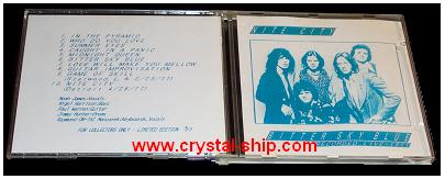 Nite City : Bitter Sky Blue Recorded Live 1977