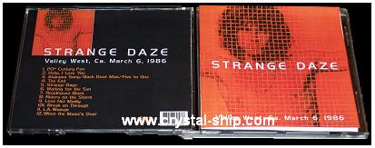 Strange Daze : Valley West, Ca March 6, 1986